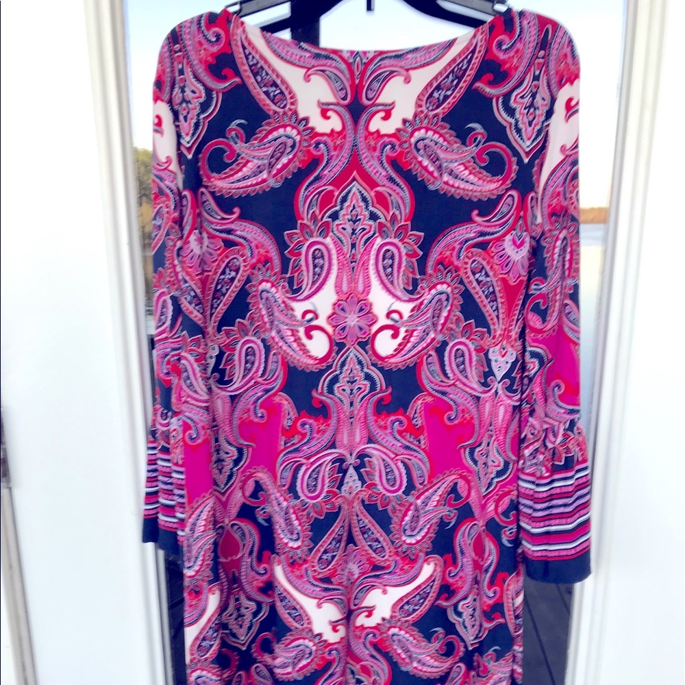 Ladies Tiana XL Long Sleeve Sheath Dress